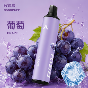 一次性電子煙｜KIS5 磁吸雙味 6500口 - 葡萄口味